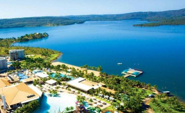 Resort Marina Flat & Nautica Caldas Novas Dış mekan fotoğraf